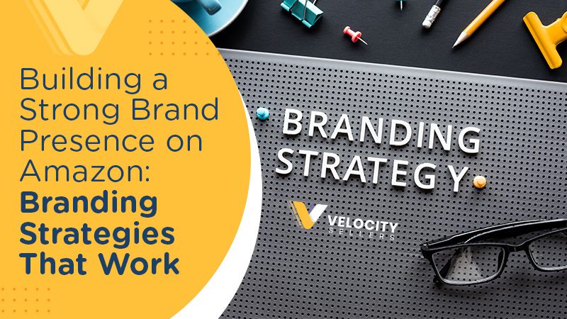 Branding Strategies Blackboard with Stationery, Coffee Cup, and Eyeglasses