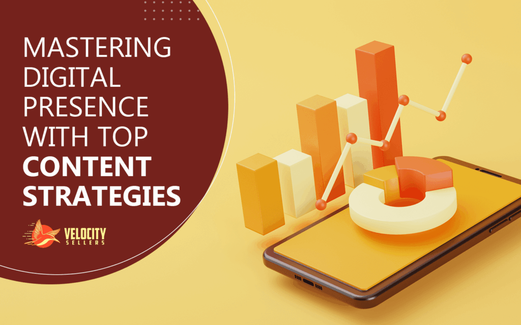 Smartphone displaying growth charts, symbolizing 'Digital Content Mastery for Online Presence'.