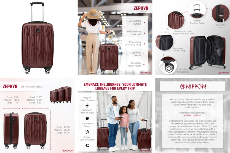 Nippon Luggage brand creative