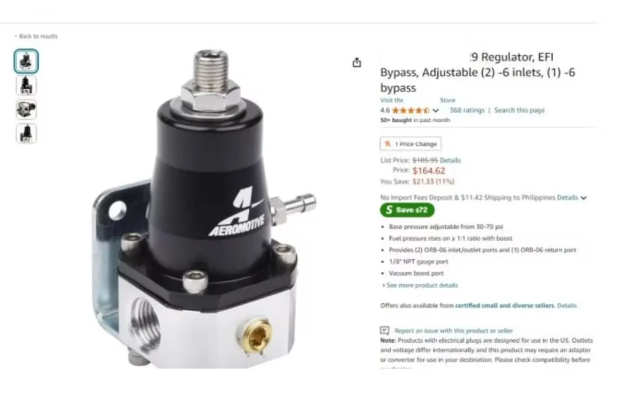 An Amazon listing before optimization