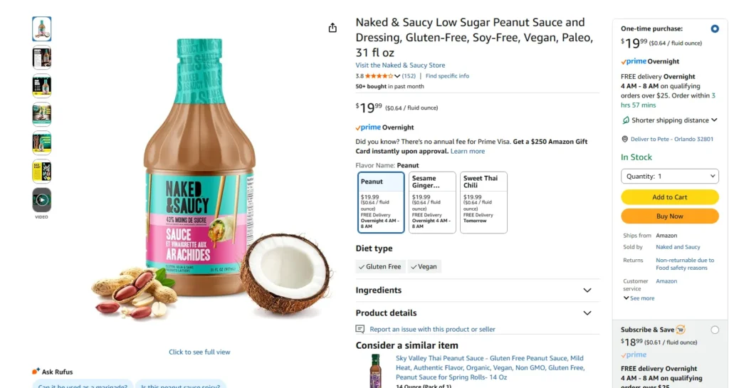 How to Promote Your Product on Amazon with optimized product listing, high-quality images, competitive pricing, and Prime-ready fulfillment displayed on an Amazon product page